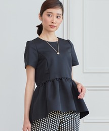 ANAYI（アナイ）の「ライトグログランペプラム ブラウス（シャツ 