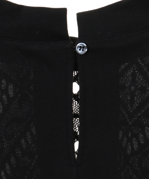 alcali(アルカリ)の「レース切替ショートトップス(Tシャツ/カットソー・レディース・キャメル/オフホワイト/ブラック・FREE)」の14枚目の写真