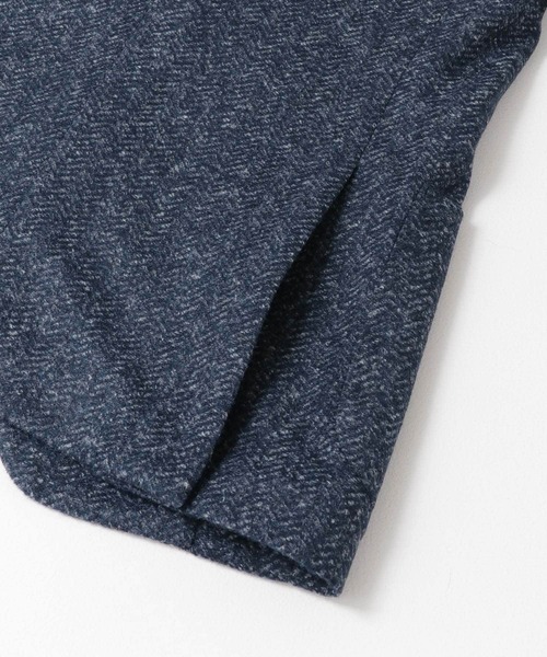 URBAN RESEARCH（アーバンリサーチ）の「URBAN RESEARCH Tailor　ROMAニットヘリンボーンジャケット（スーツジャケット・メンズ・ブルー/ブラック・42/48/46/50/44）」の6枚目の写真