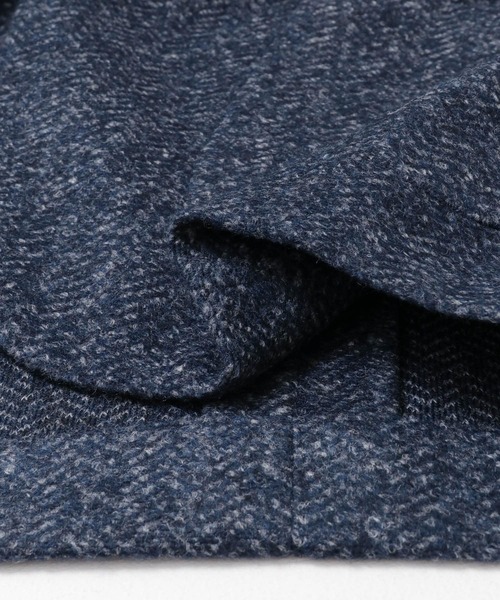 URBAN RESEARCH（アーバンリサーチ）の「URBAN RESEARCH Tailor　ROMAニットヘリンボーンジャケット（スーツジャケット・メンズ・ブルー/ブラック・42/48/46/50/44）」の12枚目の写真