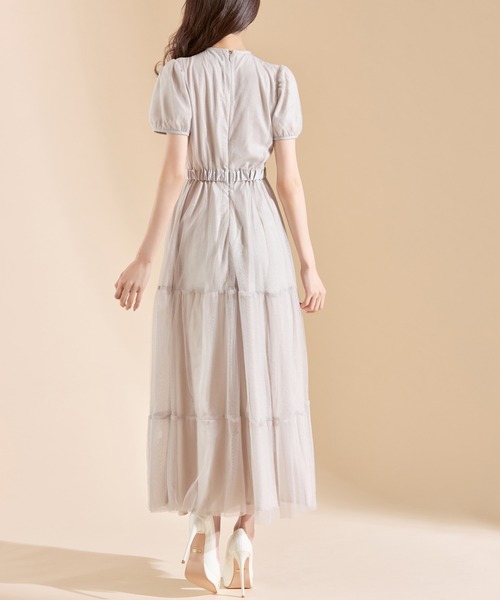 emiriawiz（エミリアウィズ）の「ラメチュールロングワンピース