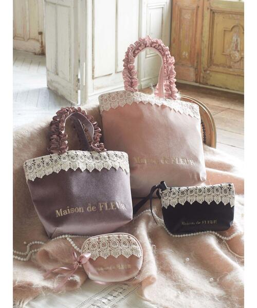 Maison de FLEUR（メゾンドフルール）の「ベロアレース