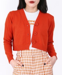 レディースのカーディガン ボレロ オレンジ 橙色系 ファッション通販 Zozotown