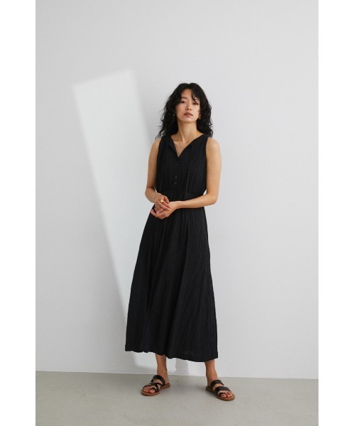 STYLEMIXER(スタイルミキサー)の「2WAYストライプワンピース(ワンピース・レディース・ブラック/オレンジ/マルチ・SMALL/MEDIUM)」の4枚目の写真