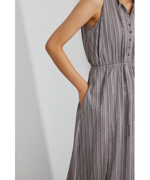 STYLEMIXER(スタイルミキサー)の「2WAYストライプワンピース(ワンピース・レディース・ブラック/オレンジ/マルチ・SMALL/MEDIUM)」の16枚目の写真