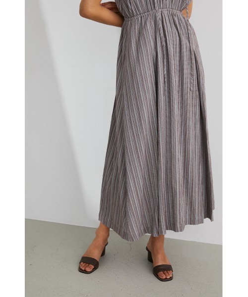 STYLEMIXER(スタイルミキサー)の「2WAYストライプワンピース(ワンピース・レディース・ブラック/オレンジ/マルチ・SMALL/MEDIUM)」の19枚目の写真
