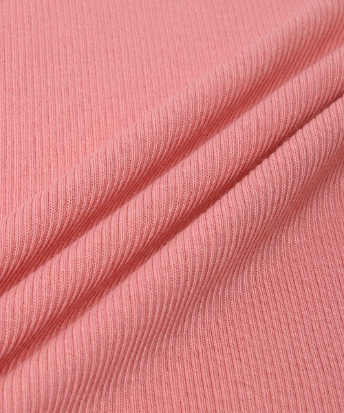 ADAM ET ROPE'（アダムエロペ）の「アンチピリングリブクルーネック（ニット/セーター・レディース・ブラック/サックスブルー/ピンク/キナリ・FREE）」の21枚目の写真