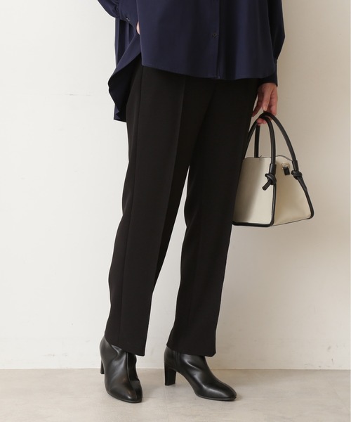 NATURAL BEAUTY BASIC（ナチュラルビューティーベーシック）の「センターコバパンツ/0171230911（その他パンツ・レディース・チャコールグレー/グリーン/ブラック・SMALL/MEDIUM/X-SMALL）」の6枚目の写真