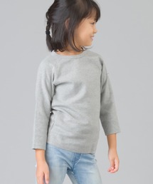 OMNES | キッズ ジャガードストレッチ長袖Tシャツ(Tシャツ/カットソー)