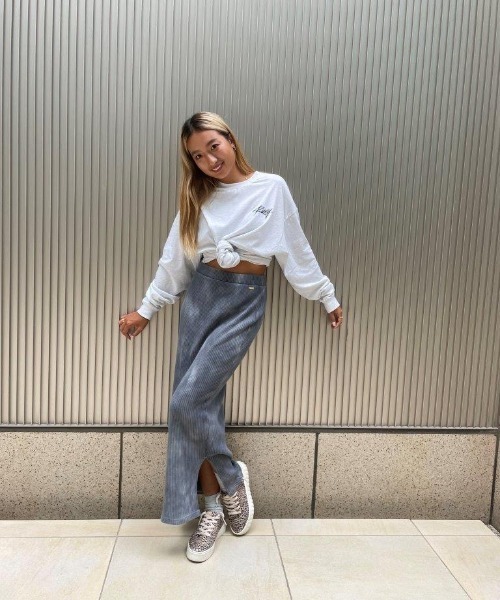 ROXY（ロキシー）の「MIX UP SKIRT/ロキシースカート（スカート