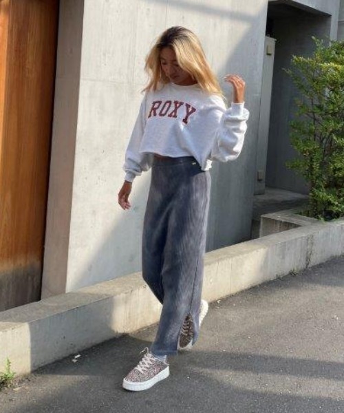 ROXY（ロキシー）の「MIX UP SKIRT/ロキシースカート（スカート・レディース・ブラック/ブラウン・MEDIUM）」の6枚目の写真