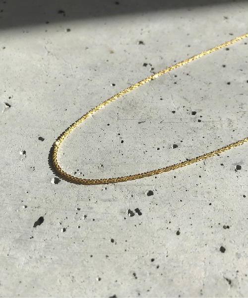 ABBEY MARKET(アビーマーケット)の「シルバー ネックレス チョーカー Chain Necklace(ネックレス・レディース・ゴールド/シルバー・FREE)」の1枚目の写真