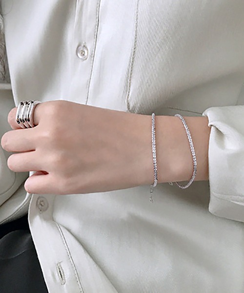 ABBEY MARKET(アビーマーケット)の「シルバー ネックレス チョーカー Chain Necklace(ネックレス・レディース・ゴールド/シルバー・FREE)」の7枚目の写真