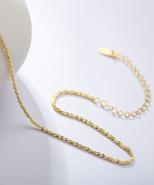 ABBEY MARKET(アビーマーケット)の「シルバー ネックレス チョーカー Chain Necklace(ネックレス・レディース・ゴールド/シルバー・FREE)」の5枚目の写真