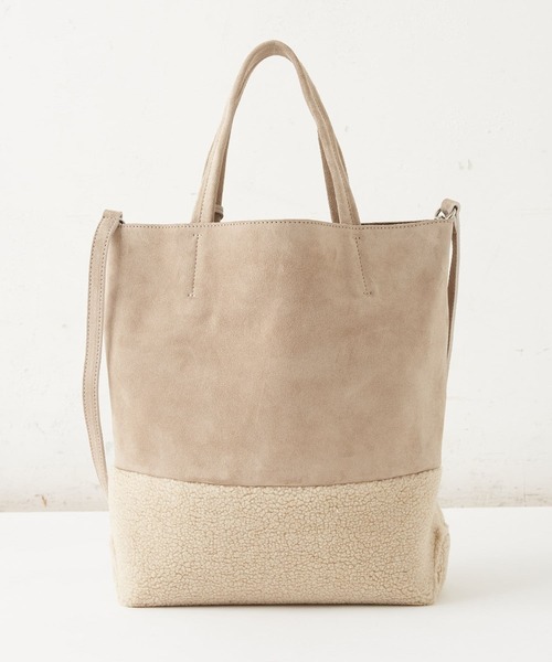 marco masi（マルコマージ）の「《MARCO MASI》トートバッグ（ショルダーバッグ・レディース・ベージュ・FREE）」の4枚目の写真