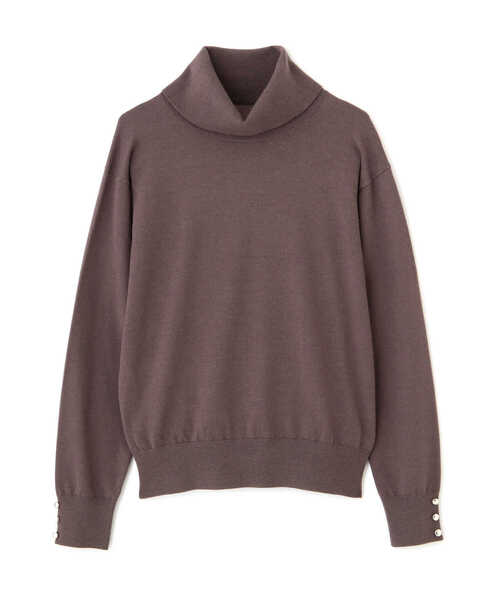 PROPORTION BODY DRESSING（プロポーションボディドレッシング）の「メタル釦天竺ハイネックニット / 1211270023（ニット/セーター・レディース・ホワイト系その他/パープル系その他/ブラウン系その他・MEDIUM/SMALL）」の18枚目の写真