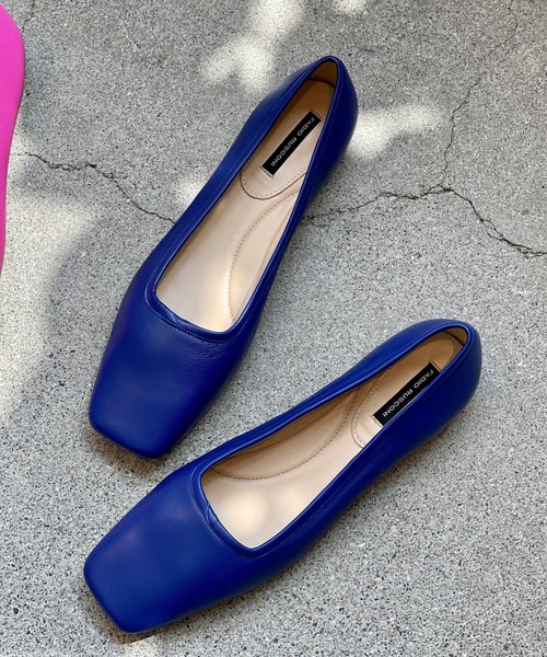 BEARDSLEY（ビアズリー）の「《FABIO RUSCONI》フラットシューズ（パンプス・レディース・ブラウン/ブラック/ブルー/ピンク/アイボリー・36/38/37/39）」の4枚目の写真