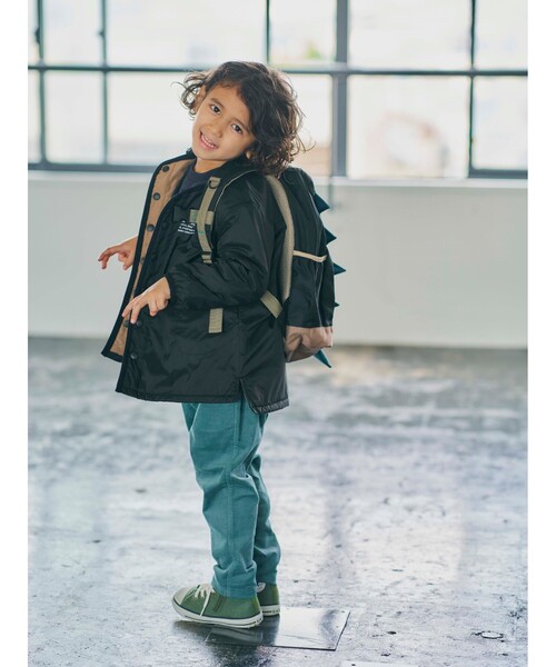 SHOO・LA・RUE（シューラルー）の「◆恐竜ツノリュック（バックパック/リュック・キッズ・ブラック系4/パープル系5・00）」の14枚目の写真