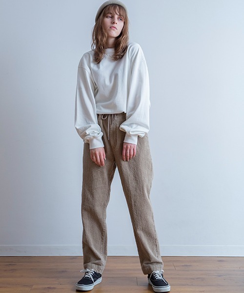 Universal Style Wear(ユニバーサルスタイルウェア)の「Universal Style Wear センタータック ロンT(Tシャツ/カットソー・メンズ・ブラウン/ホワイト/ブラック・LARGE/MEDIUM/X-LARGE)」の22枚目の写真