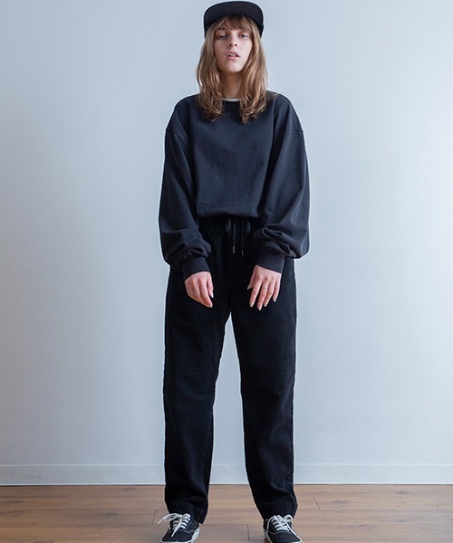 Universal Style Wear(ユニバーサルスタイルウェア)の「Universal Style Wear センタータック ロンT(Tシャツ/カットソー・メンズ・ブラウン/ホワイト/ブラック・LARGE/MEDIUM/X-LARGE)」の4枚目の写真