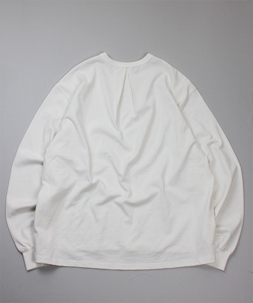 Universal Style Wear(ユニバーサルスタイルウェア)の「Universal Style Wear センタータック ロンT(Tシャツ/カットソー・メンズ・ブラウン/ホワイト/ブラック・LARGE/MEDIUM/X-LARGE)」の17枚目の写真