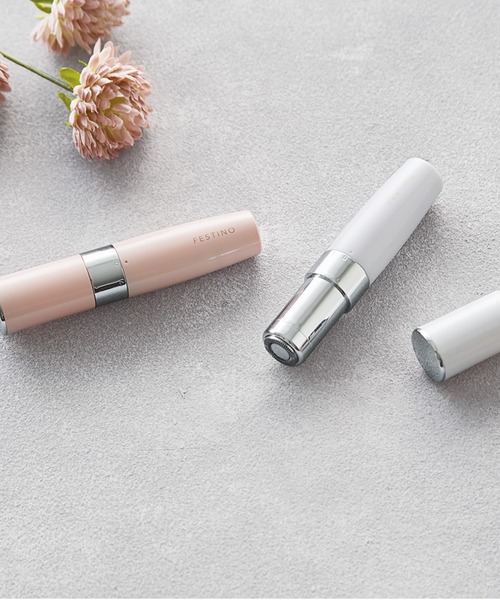 BIRTHDAY BAR（バースデイバー）の「【FESTINO フェスティノ】フェイシャル シェーバー（その他ビューティーグッズ・レディース・ホワイト/ピンク/ベージュ・フリー）」の4枚目の写真