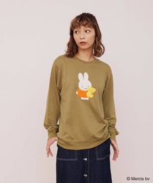 【MIFFY/ミッフィー】 裏毛スウェット トレーナー
