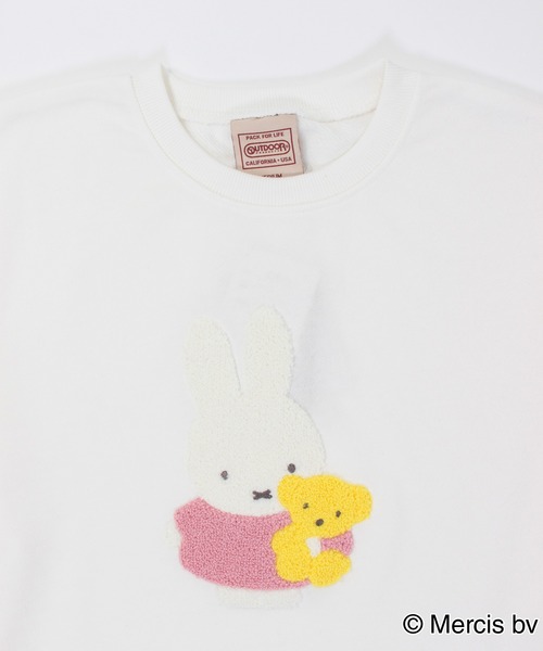 Miffy( ミッフィー)の「【MIFFY/ミッフィー】 裏毛スウェット トレーナー(スウェット・メンズ・ピンク/ベージュ/スミクロ/ブルー/ベージュ系その他/オリーブ/オフホワイト/その他1/ホワイト系その他・X-LARGE/LARGE/MEDIUM)」の10枚目の写真