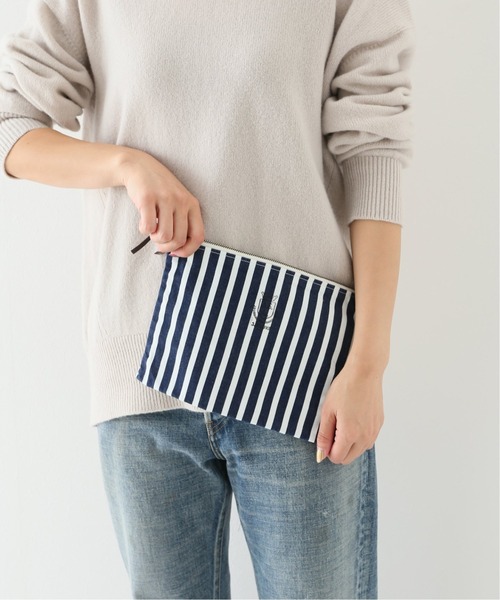 JOURNAL STANDARD LUXE(ジャーナルスタンダード ラックス)の「ストライプ ポーチセット(ポーチ・レディース・ネイビー・FREE)」の10枚目の写真