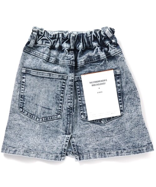 BREEZE(ブリーズ)の「ケミカルウォッシュデニムスカート(スカート・キッズ・グレー/ブルー・140/100/110/90/80/120/130)」の12枚目の写真