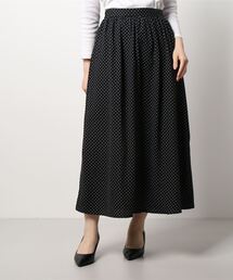 earth music&ecology | フラワードットセミフレアスカート ＊(スカート)