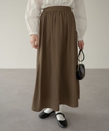 earth music&ecology | フラワードットセミフレアスカート ＊(スカート)