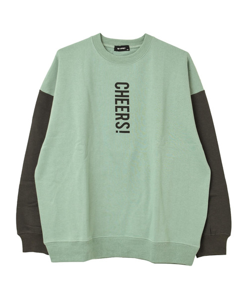 RAT EFFECT（ラットエフェクト）の「【裏起毛】タテロゴプリントトレーナー（スウェット・キッズ・ブラック/ライトブルー/アイボリー/グリーン/チャコールグレー・120/130/140/150/160）」の19枚目の写真