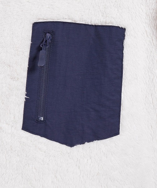 JUNRED（ジュンレッド）の「ナイロンポケットボアプルオーバー（その他トップス・メンズ・ホワイト/グレー/ブルー/ベージュ系その他・LL/M/L）」の10枚目の写真