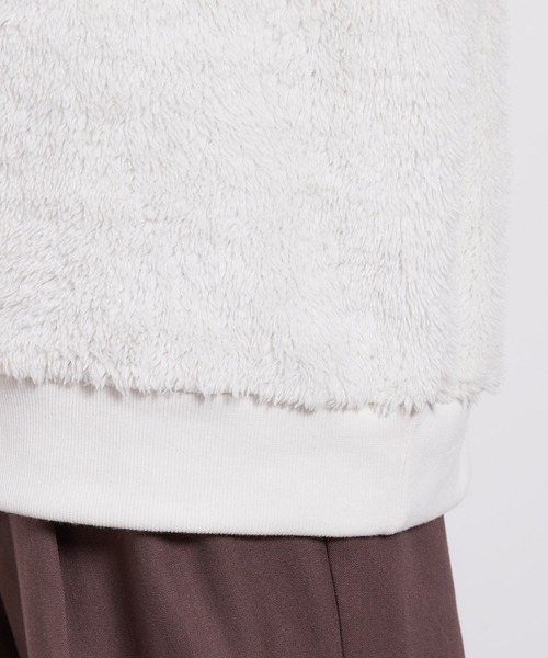 JUNRED（ジュンレッド）の「ナイロンポケットボアプルオーバー（その他トップス・メンズ・ホワイト/グレー/ブルー/ベージュ系その他・LL/M/L）」の7枚目の写真