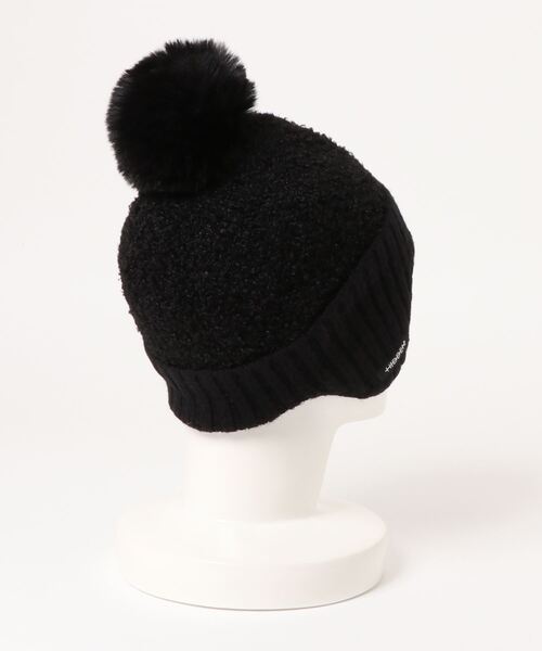 REBALANCE(リバランス)の「イヤーカバー ニット帽(ニットキャップ/ビーニー・レディース・ブラック/ライトブラウン/ブルー/ベージュ・FREE)」の11枚目の写真