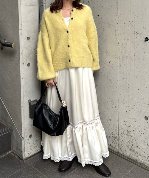5G2WAYクルーカーディガン　グレー A part by｜【WEB限定】5G2WAYクルーカーディガン | Rakuten Fashion