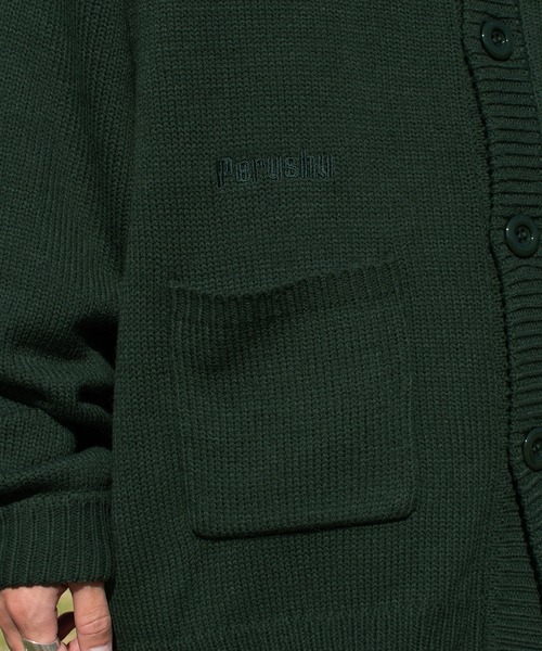 Perushu(ペルーシュ)の「サガラワッペンユーズドライクカーディガン(カーディガン/ボレロ・メンズ・ブラック/イエロー/グリーン/ダークブルー・MEDIUM/LARGE)」の19枚目の写真