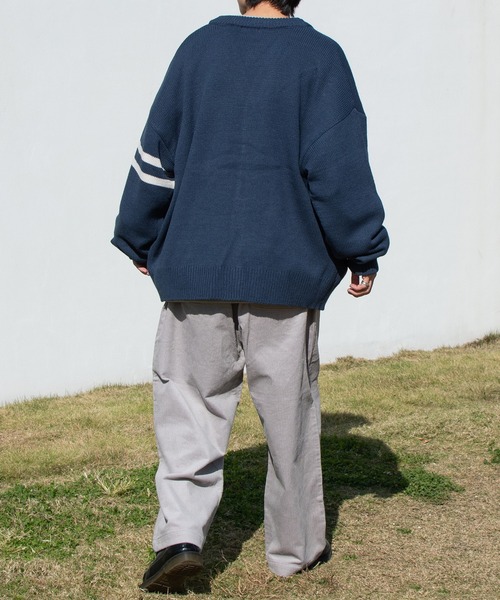 Perushu(ペルーシュ)の「サガラワッペンユーズドライクカーディガン(カーディガン/ボレロ・メンズ・ブラック/イエロー/グリーン/ダークブルー・MEDIUM/LARGE)」の18枚目の写真