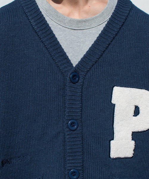 Perushu(ペルーシュ)の「サガラワッペンユーズドライクカーディガン(カーディガン/ボレロ・メンズ・ブラック/イエロー/グリーン/ダークブルー・MEDIUM/LARGE)」の11枚目の写真