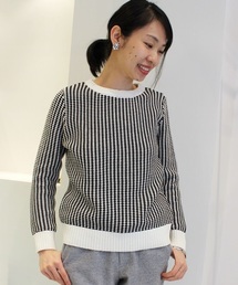 EDIT. FOR LULU | ◆ツートーンカラープルオーバー(ニット/セーター)