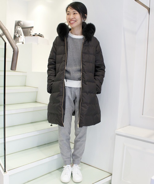 EDIT. FOR LULU（エディットフォールル）の「◆ツートーンカラープルオーバー（ニット/セーター・レディース・ブラック/グリーン・FREE）」の13枚目の写真