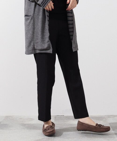 DRESKIP(ドレスキップ)の「◆マシンウォシャブル・裏起毛テーパードパンツ(その他パンツ・レディース・ブラック/ダークオリーブ/ナチュラル/キャメル・02/03)」の17枚目の写真