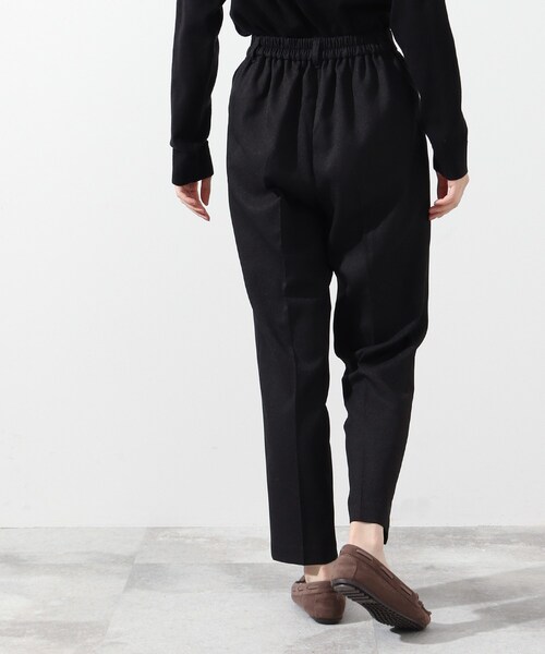 DRESKIP(ドレスキップ)の「◆マシンウォシャブル・裏起毛テーパードパンツ(その他パンツ・レディース・ブラック/ダークオリーブ/ナチュラル/キャメル・02/03)」の13枚目の写真