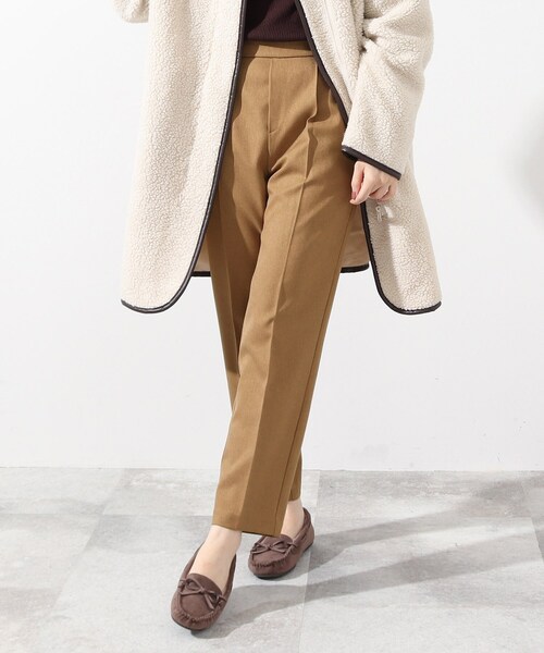 DRESKIP(ドレスキップ)の「◆マシンウォシャブル・裏起毛テーパードパンツ(その他パンツ・レディース・ブラック/ダークオリーブ/ナチュラル/キャメル・02/03)」の18枚目の写真