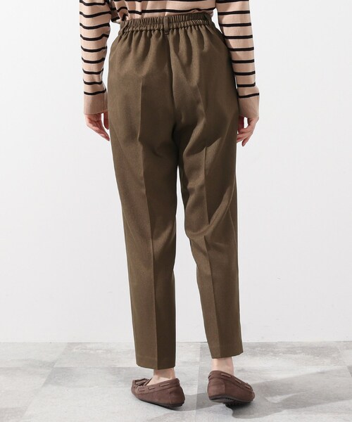 DRESKIP(ドレスキップ)の「◆マシンウォシャブル・裏起毛テーパードパンツ(その他パンツ・レディース・ブラック/ダークオリーブ/ナチュラル/キャメル・02/03)」の8枚目の写真