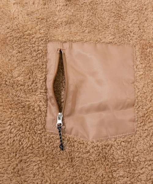 go slow caravan(ゴースローキャラバン)の「CORISCO/コリスコ シェルパフリーストレーナー(スウェット・メンズ・ブラック/ベージュ/アイボリー/グレー・MEDIUM/LARGE/X-LARGE)」の8枚目の写真