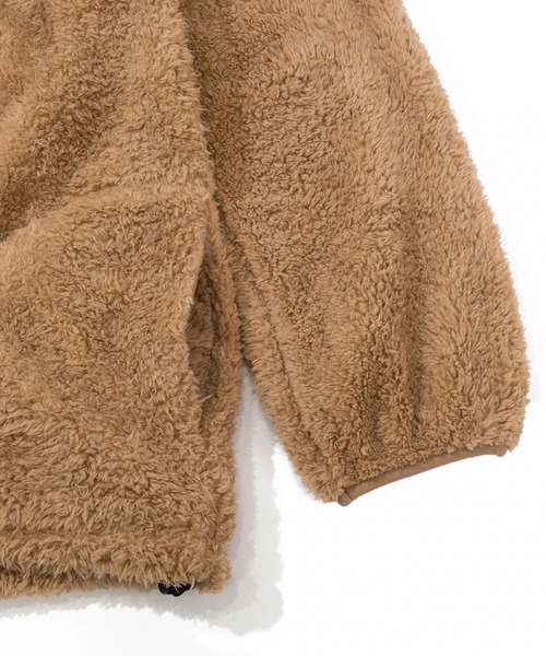 go slow caravan(ゴースローキャラバン)の「CORISCO/コリスコ シェルパフリーストレーナー(スウェット・メンズ・ブラック/ベージュ/アイボリー/グレー・MEDIUM/LARGE/X-LARGE)」の9枚目の写真