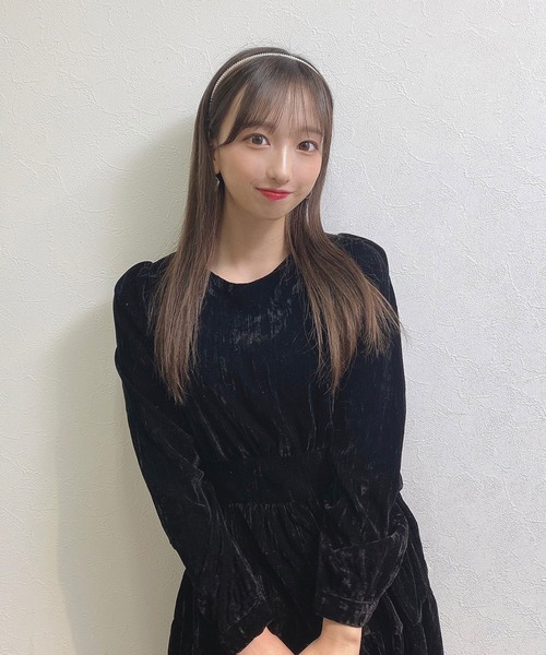 titty＆Co. PETIT（ティティアンドコープティ）の「【titty&Co.PETIT】ベロアミニワンピース（ワンピース・レディース・ブラック/ブラウン・FREE）」の3枚目の写真