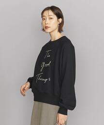 BEAUTY&YOUTH UNITED ARROWS | BY コットン裏起毛 クルーネック プルオーバー -ウォッシャブル-(スウェット)